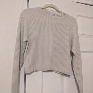 Liz Claiborne cable knit sweater